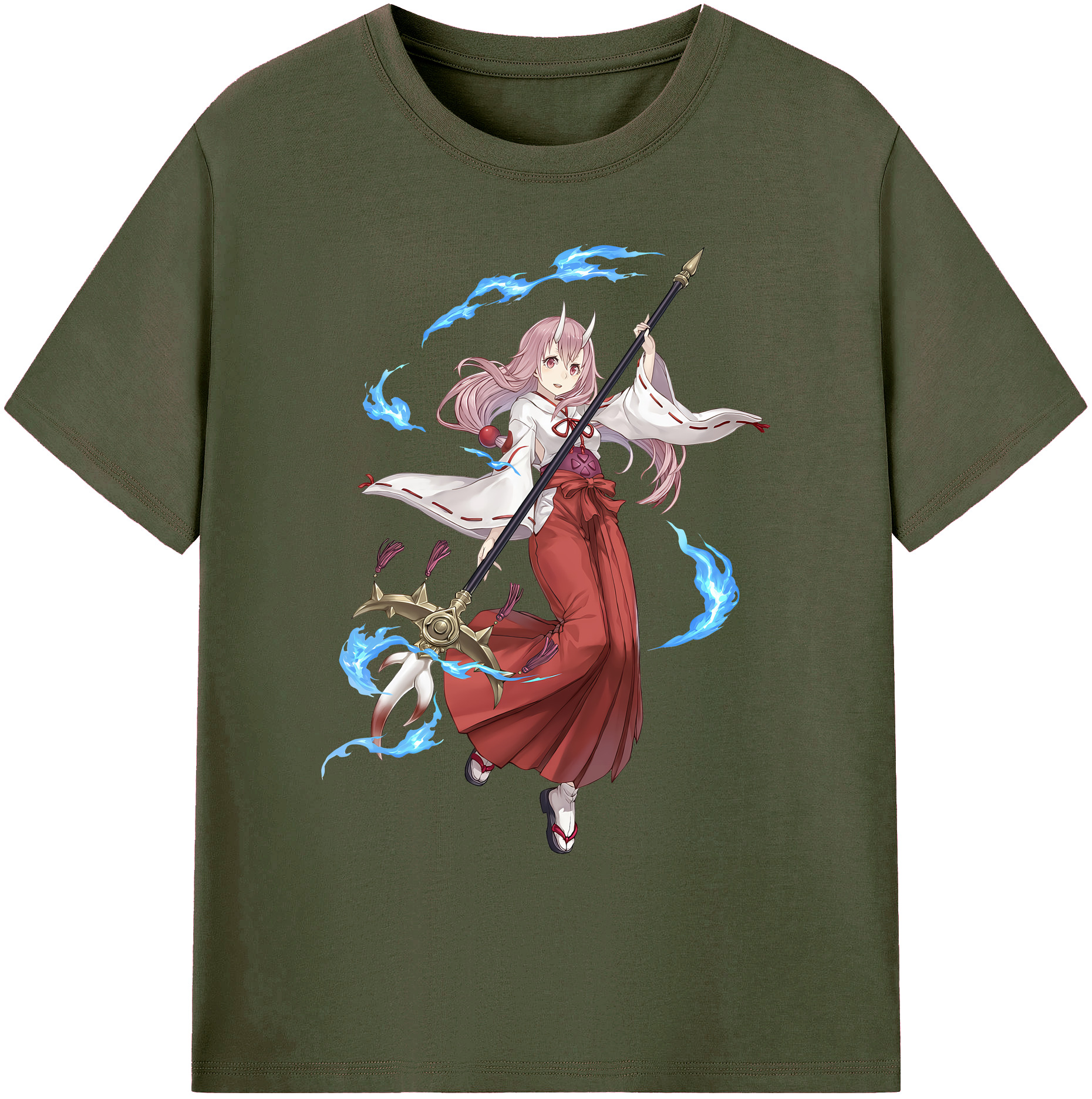 （画像用） 転スラ Regarding Reincarnated to Slime 綿100％ メンズ半袖Tシャツ｜肌触りやわらか＆通気性